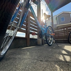 折りたたみ自転車　　24インチ　ギア付き（７）の画像