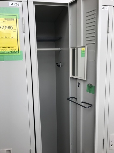ジャングルジャングル貝塚店　ロッカー　4人用　鍵付き　事務用品　貝塚市　二色浜　リサイクルショップ