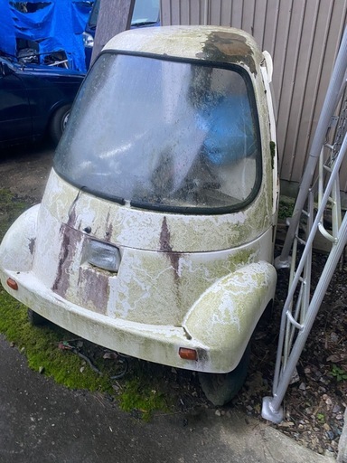 タケオカ工芸アビー三輪マイクロカーレストアベース