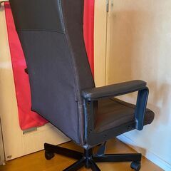 無料 0円 IKEA イケア オフィスチェア MILLBERGET 204.894.00 高さ調整 ロッキング付き ロッキング強さ調整付き キズ・汚れアリ 手渡し限定の画像