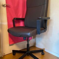 無料 0円 IKEA イケア オフィスチェア MILLBERGET 204.894.00 高さ調整 ロッキング付き ロッキング強さ調整付き キズ・汚れアリ 手渡し限定の画像