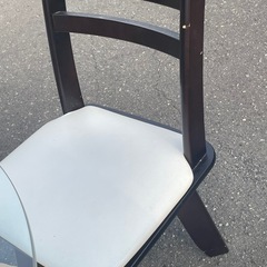 ガラス丸テーブルセット(中古)の画像