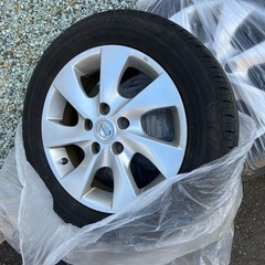 日産セレナ　純正ホイール・タイヤ4本セットの画像