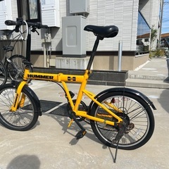 折りたたみ自転車 ハマーの中古が安い！激安で譲ります・無料で