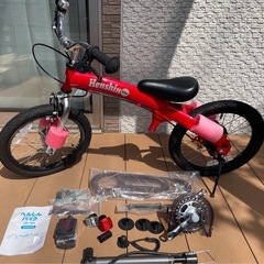 【超美品】へんしんバイクX16 室内保管^_^　空気入れ及び取説付き♪の画像