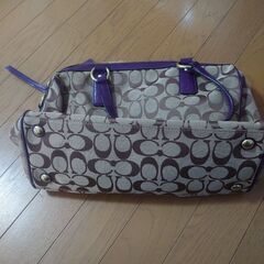 COACHのバッグの画像