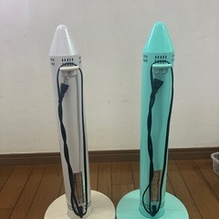 縦型遠赤外線ヒーター/KOIZUMI/2台セットの画像