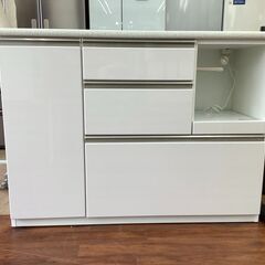 ニトリ　キッチンカウンター3段　アルミナ2　【トレファク東久留米店】の画像