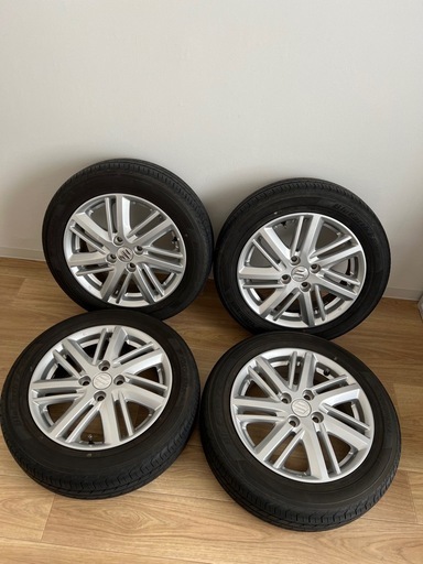 スズキ　ソリオ　ma37s 純正ホイールセット　165/65/15R