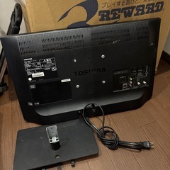 東芝　REGZA テレビジャンクの画像