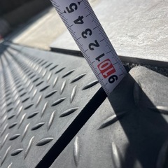 ゴム製　段差スロープ　車用　とこうばんの画像