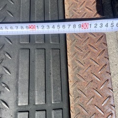 ゴム製　段差スロープ　車用　とこうばんの画像