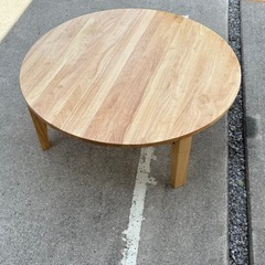 美品、座卓(円卓2つ、長方形2つ)の画像