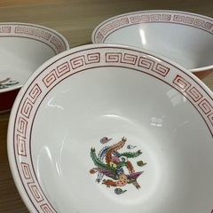 【中古品】ラーメンどんぶり3個セットの画像