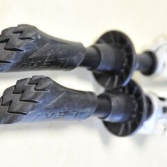 LEKIトレッキングポール TRAVELLER SHORT 二本組　USEDの画像