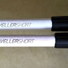 LEKIトレッキングポール TRAVELLER SHORT 二本組　USEDの画像