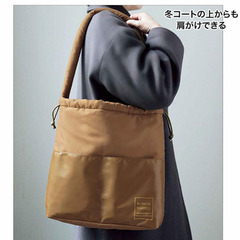 ルシェルドハリス ふわもこ着トート 2WAYバッグの画像