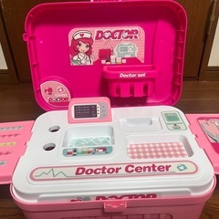 お医者さんごっこ セット ピンクの画像