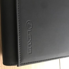 レクサス　取説　車検証　ケースの画像
