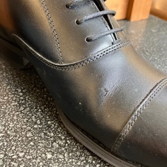 K2509-403 RUCKEN BACCHAR BLACK FACE ビジネス シューズ ブラック 26cm キズ汚れ有りの画像