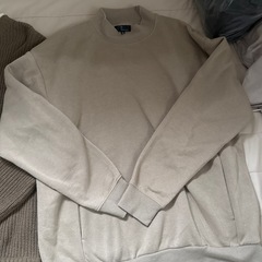 秋服 メンズ ニット&トレーナーセットの画像