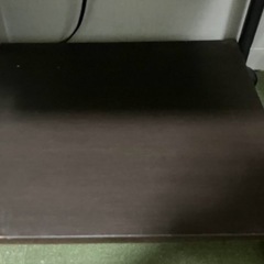 ニトリ　レンジ台　棚　キャスター付きの画像