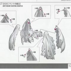 オリジナル造型マント付属 1/144 ロードアストレイΩ HGの画像