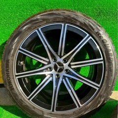 メルセデスベンツ W223 Sクラス 純正 スタッドレスタイヤホイール2本セットの画像
