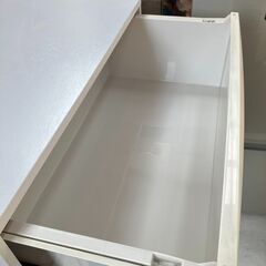 5段収納タンス プラスティック収納 清掃済み 引き出しスムーズ♬の画像
