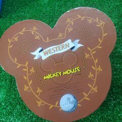 ディズニー ミッキーマウス マグカップ ウエスタンデザイン 専用BOX付きの画像