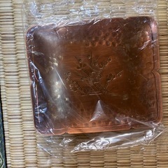 金属製コースターの画像