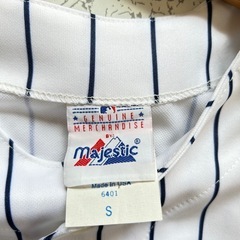 【未使用品】ニューヨーク・ヤンキース　子供用　レプリカユニフォーム　MAJESTICの画像
