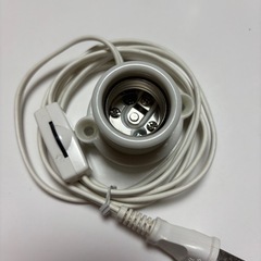 ソケット1.5mのケーブル　最大60W対応。の画像