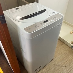２０２０年式‼️SHARP縦型洗濯機✨6キロ⚫︎配送🉑の画像