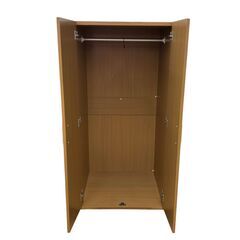 【レガストック川崎本店】ニトリ NITORI ワードローブ 衣装収納 クローゼット ナチュラル リーボ ブラウンの画像