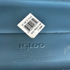 igloo イグルー クーラーボックス キャリー付き ブルー系 アウトドアの画像