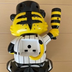 阪神タイガース　目覚まし時計　トラッキー　レトロ　　ジャンク品の画像