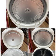 R629 ☀️ TOSHIBA IH炊飯ジャー 5.5合炊き 20年製 RC-10HK ⭐ 動作確認済 ⭐ クリーニング済の画像
