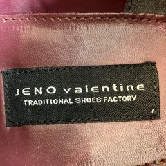 K2509-404 JENO valentine ビジネス シューズ ブラック 25.5cm キズ汚れ有りの画像