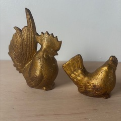 鶏の置物の画像