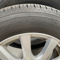 【175/65 R14 】TOYO（トーヨータイヤ） ナノエナジー3（NanoEnergy 3）  夏タイヤ（サマータイヤ） 4本ホイール付 中古の画像