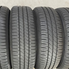 【175/65 R14 】TOYO（トーヨータイヤ） ナノエナジー3（NanoEnergy 3）  夏タイヤ（サマータイヤ） 4本ホイール付 中古の画像