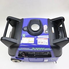  インバーター発電機 YANMAR G2800iSE 100V 50/60Hz 非常用 ヤンマー 建設機械 整備済　中古 、2週間前購入して全く使わず別のにするために安く出品です！ こちらの商品は重量物扱いでの取引限定となります。発送も可能ですが発送料かかります！の画像