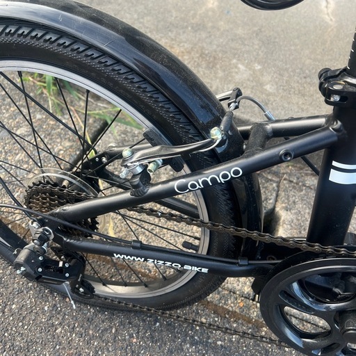 zizzo compo折りたたみ自転車屋内保管