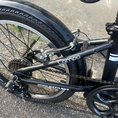 zizzo compo折りたたみ自転車屋内保管の画像