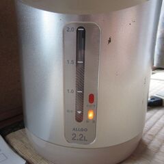 電気エアーポット2.2L　使用１回・長期保管品の画像
