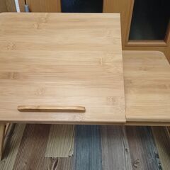 折りたたみ　ミニテーブル　高さ伸縮の画像