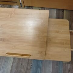 折りたたみ　ミニテーブル　高さ伸縮の画像