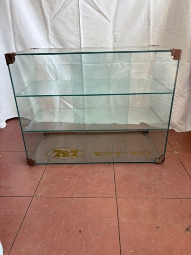 ショーケース　ガラスケース　アンティーク　昭和レトロ