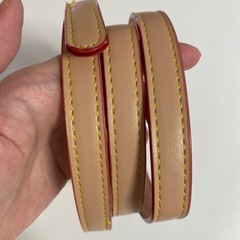 ショルダーバッグ ストラップ ヴィトン スピーディ交換紐 ベージュ ベルトの画像